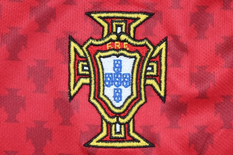 AAA(Thailand) Portugal 2004 Home Retro Soccer Jersey