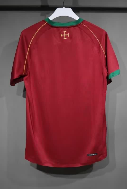 AAA(Thailand) Portugal 2006 Home Retro Soccer Jersey (Player)