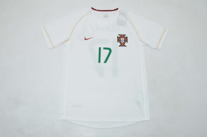 AAA(Thailand) Portugal 2006 Training Retro Soccer Jersey