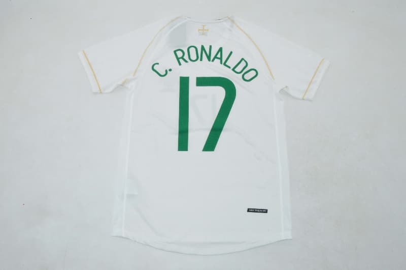 AAA(Thailand) Portugal 2006 Training Retro Soccer Jersey