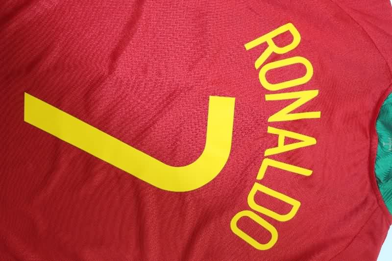 AAA(Thailand) Portugal 2008 Home Retro Soccer Jersey
