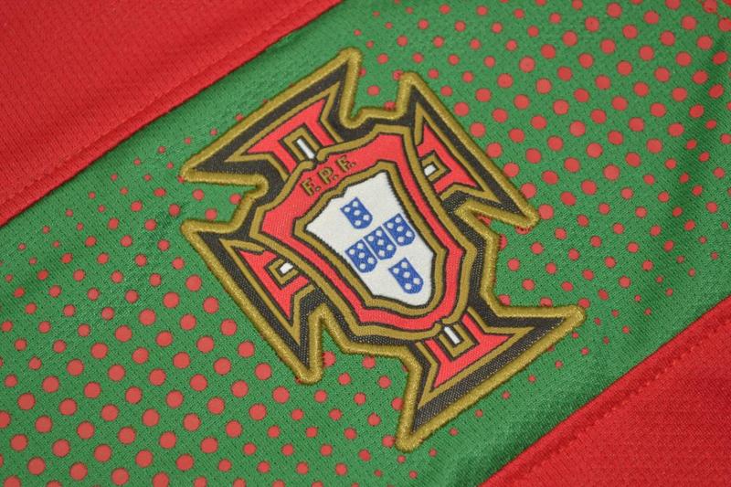 AAA(Thailand) Portugal 2010 Home Retro Soccer Jersey