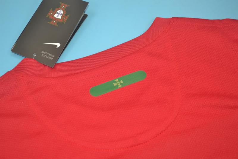 AAA(Thailand) Portugal 2010 Home Retro Soccer Jersey