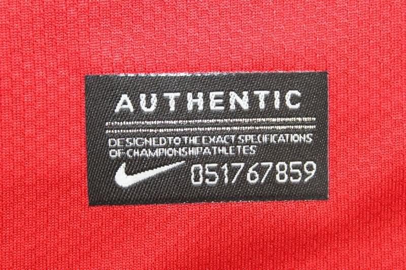 AAA(Thailand) Portugal 2010 Home Long Sleeve Retro Soccer Jersey (Player)