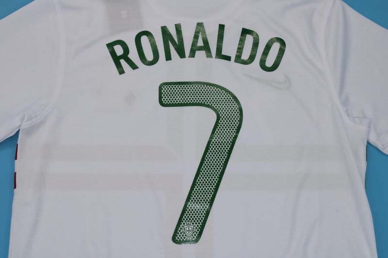 AAA(Thailand) Portugal 2012 Away Retro Soccer Jersey