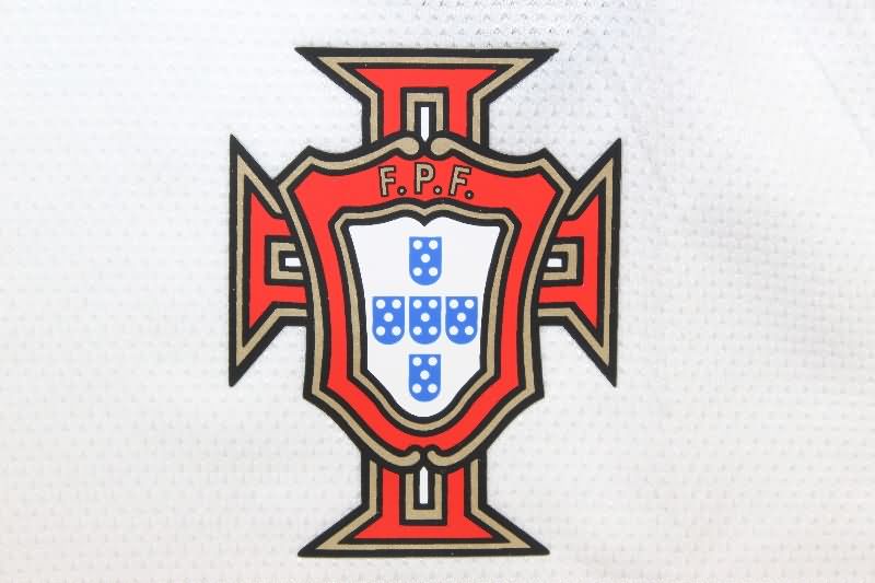 AAA(Thailand) Portugal 2012 Away Long Sleeve Retro Soccer Jersey (Player)