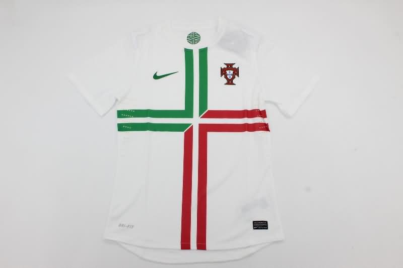 AAA(Thailand) Portugal 2012 Away Retro Soccer Jersey(Player)