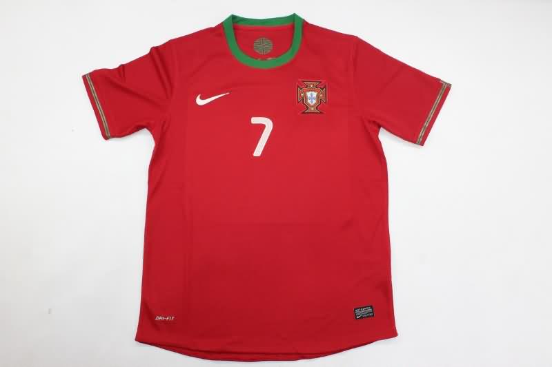 AAA(Thailand) Portugal 2012 Home Retro Soccer Jersey