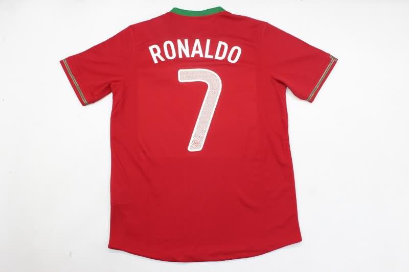 AAA(Thailand) Portugal 2012 Home Retro Soccer Jersey