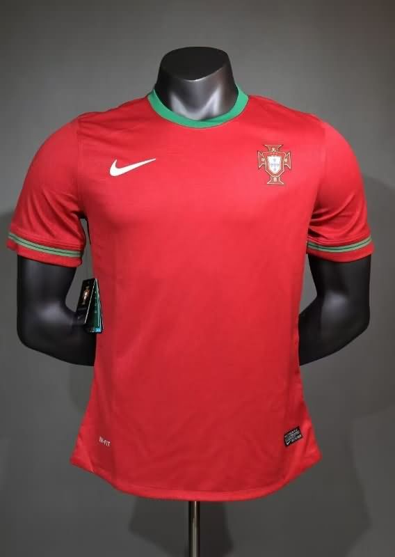 AAA(Thailand) Portugal 2012 Home Retro Soccer Jersey (Player)