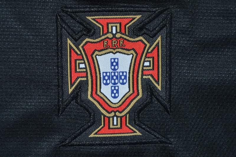 AAA(Thailand) Portugal 2013 Away Long Sleeve Retro Soccer Jersey