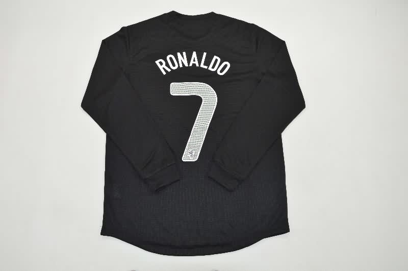 AAA(Thailand) Portugal 2013 Away Long Sleeve Retro Soccer Jersey