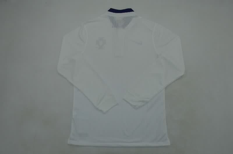 AAA(Thailand) Portugal 2014 Away Retro Long Sleeve Soccer Jersey (Player)