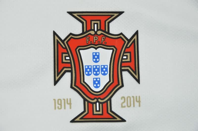 AAA(Thailand) Portugal 2014 Away Retro Soccer Jersey (Player)