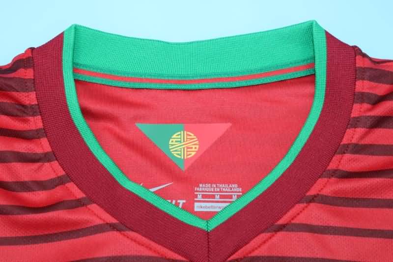 AAA(Thailand) Portugal 2014 Retro Home Soccer Jersey