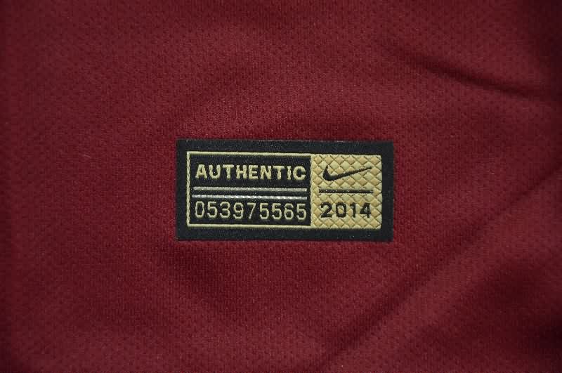 AAA(Thailand) Portugal 2014 Home Retro Soccer Jersey (Player)