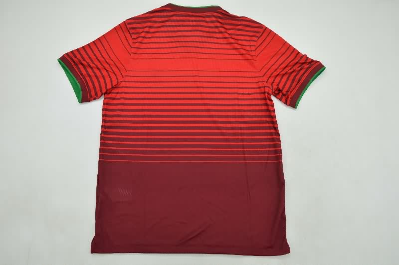 AAA(Thailand) Portugal 2014 Home Retro Soccer Jersey (Player)