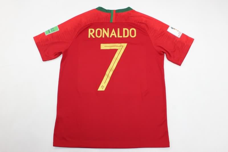 AAA(Thailand) Portugal 2018 Home Retro Soccer Jersey