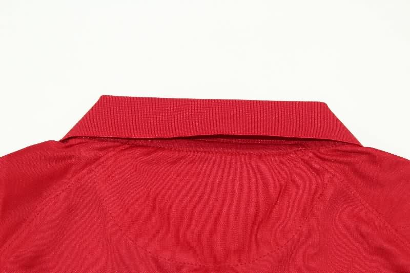 AAA(Thailand) Portugal 2020 Home Long Sleeve Retro Soccer Jersey