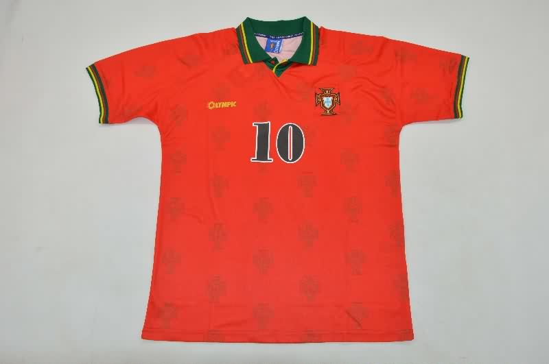 AAA(Thailand) Portugal 1995/96 Home Retro Soccer Jersey