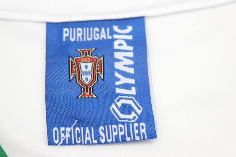 AAA(Thailand) Portugal 1996/97 Away Retro Soccer Jersey