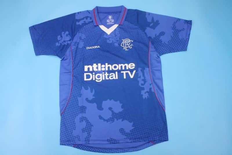 AAA(Thailand) Rangers 2002/03 Home Retro Soccer Jersey