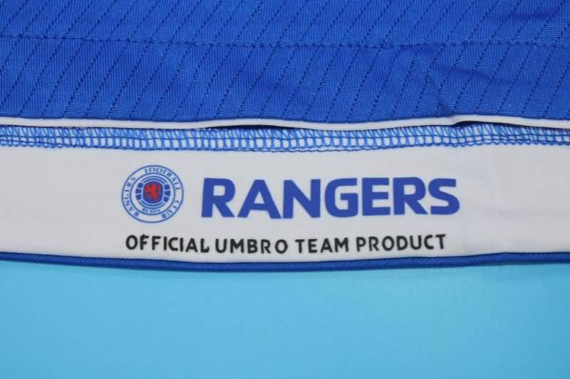 AAA(Thailand) Rangers 2008/09 Home Retro Soccer Jersey