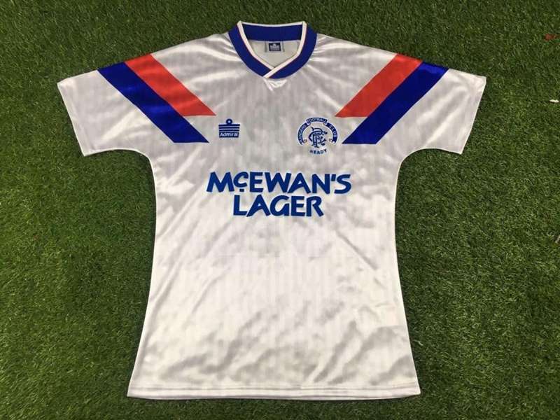 AAA(Thailand) Rangers 1990/92 Away Retro Soccer Jersey