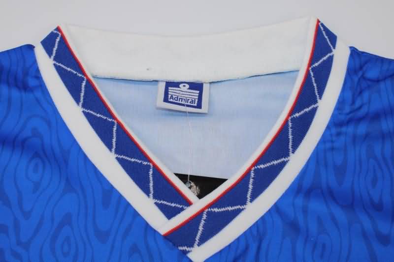 AAA(Thailand) Rangers 1990/92 Home Retro Soccer Jersey