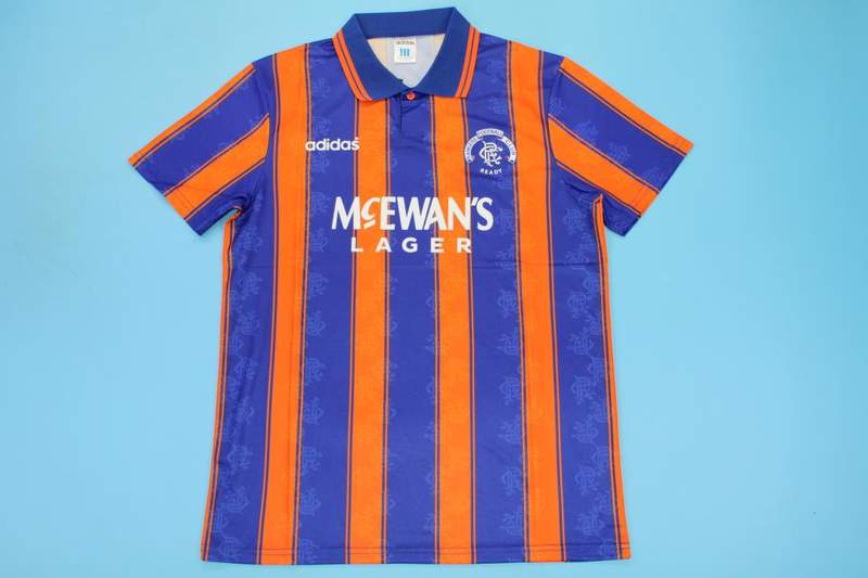 AAA(Thailand) Rangers 1993/94 Away Retro Soccer Jersey