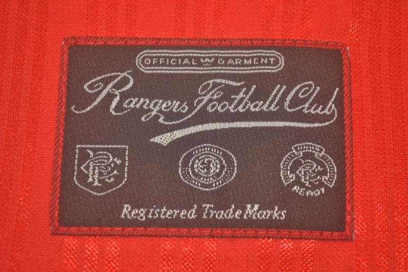 AAA(Thailand) Rangers 1995/96 Away Retro Soccer Jersey
