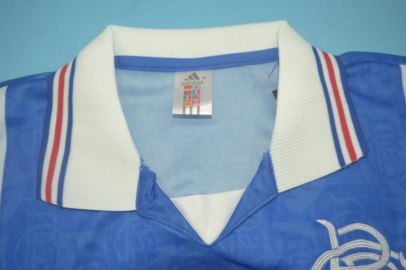 AAA(Thailand) Rangers 1996/97 Home Retro Soccer Jersey