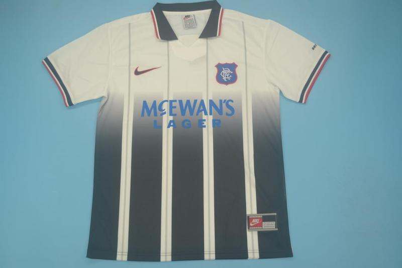 AAA(Thailand) Rangers 1997/99 Away Retro Soccer Jersey