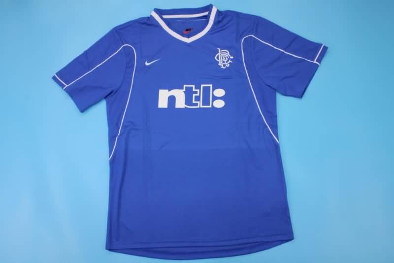 AAA(Thailand) Rangers 1999/01 Home Retro Soccer Jersey