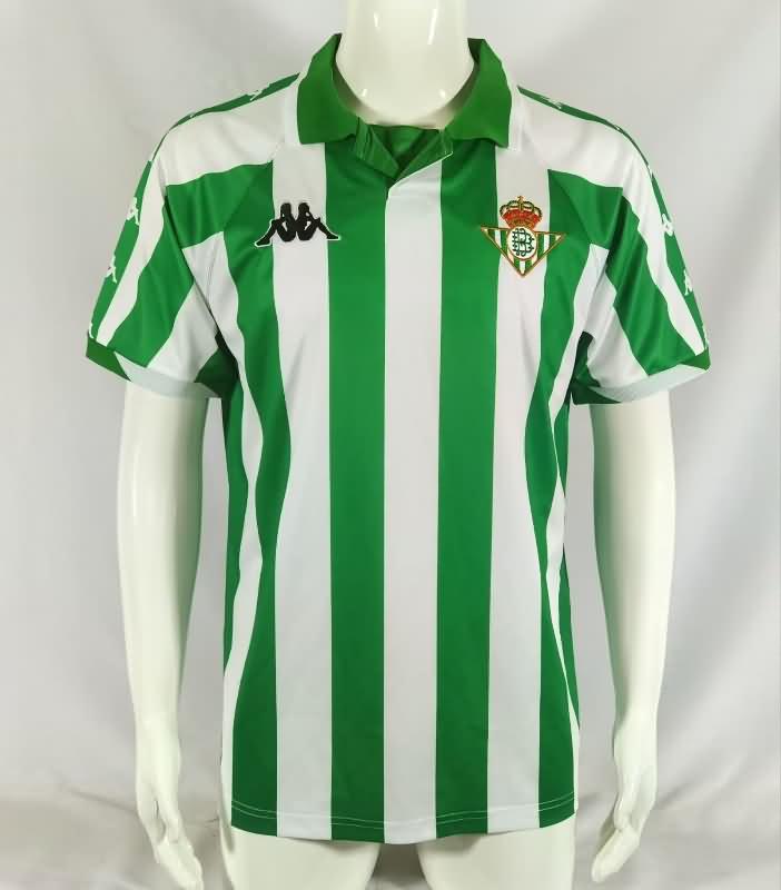 AAA(Thailand) Real Betis 2000/01 Home Retro Soccer Jersey