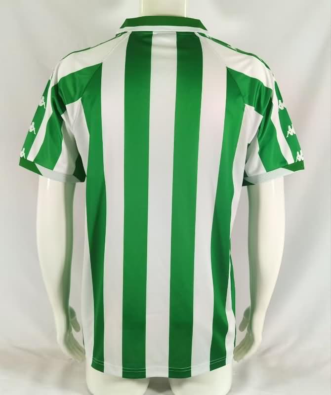 AAA(Thailand) Real Betis 2000/01 Home Retro Soccer Jersey