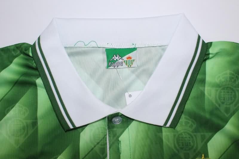 AAA(Thailand) Real Betis 1993/94 Home Retro Soccer Jersey