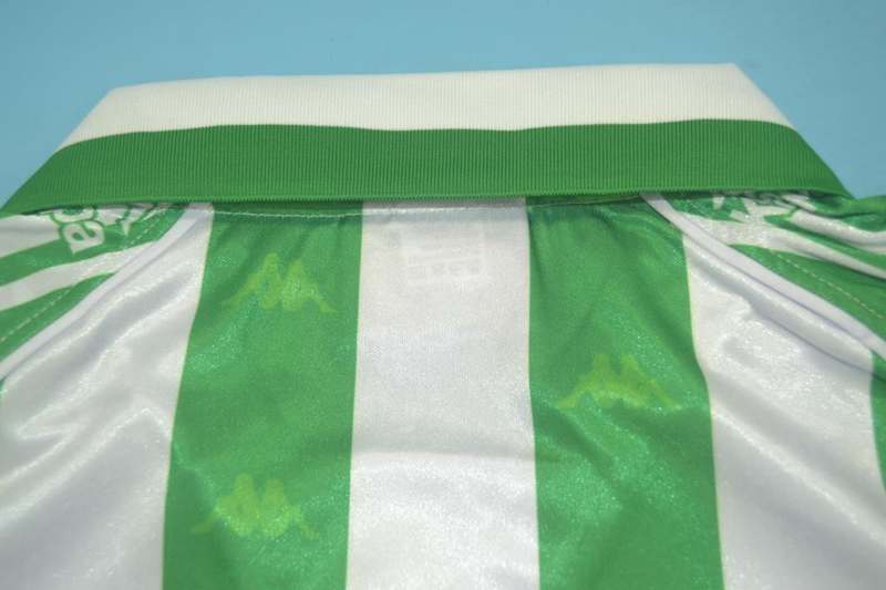 AAA(Thailand) Real Betis 1995/97 Home Retro Soccer Jersey