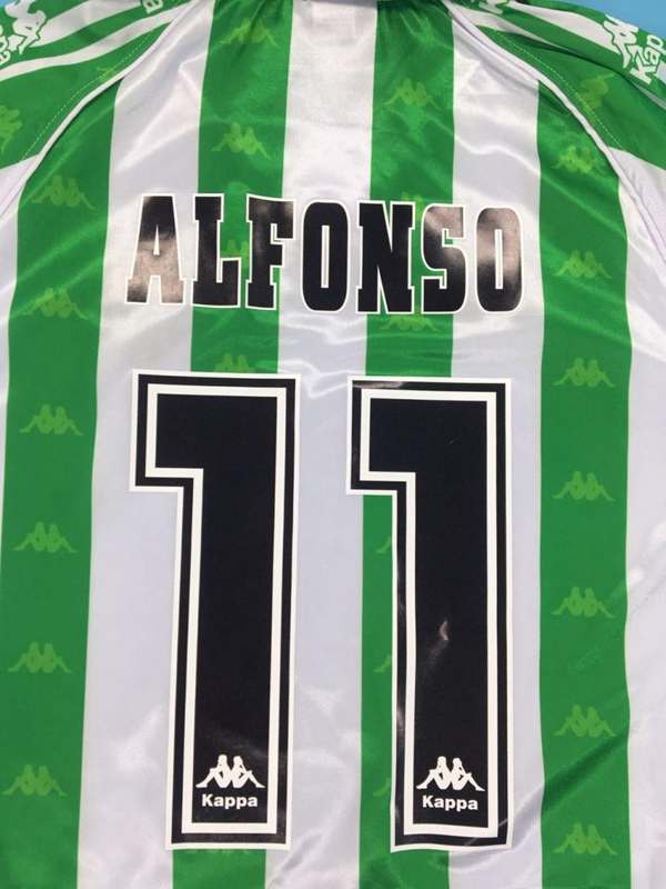 AAA(Thailand) Real Betis 1995/97 Home Retro Soccer Jersey