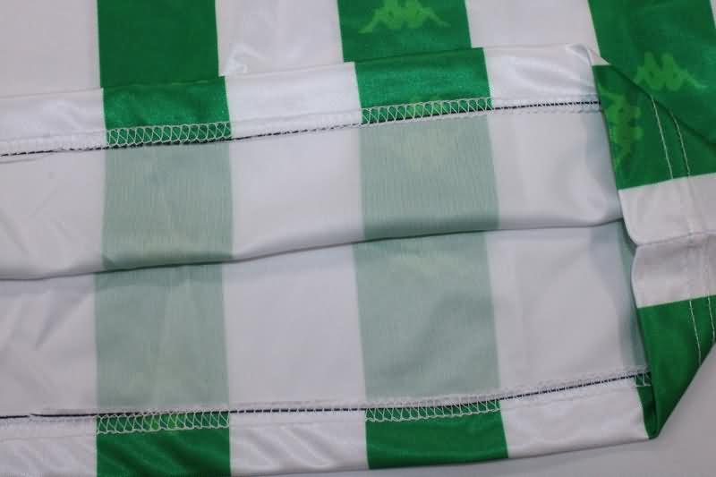 AAA(Thailand) Real Betis 1995/97 Home Long Slevee Retro Soccer Jersey