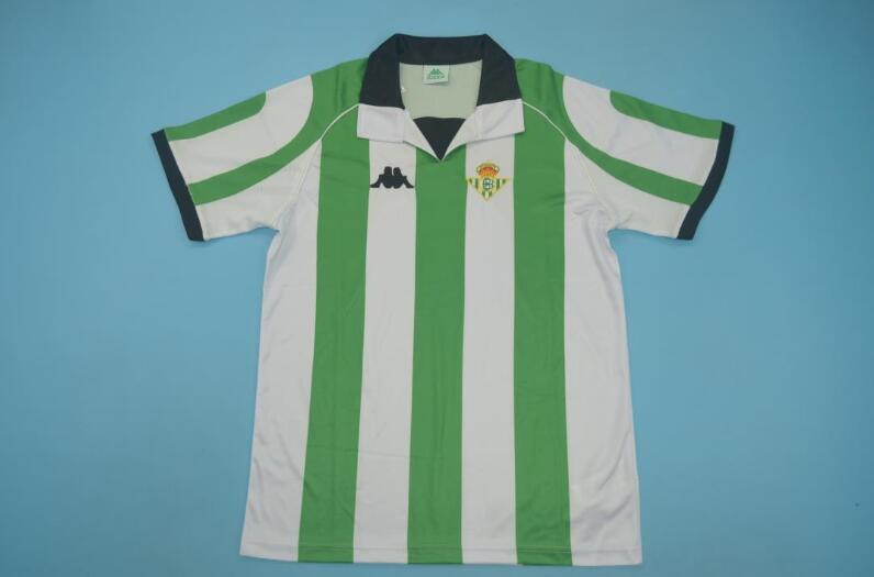 AAA(Thailand) Real Betis 1997/98 Home Retro Soccer Jersey