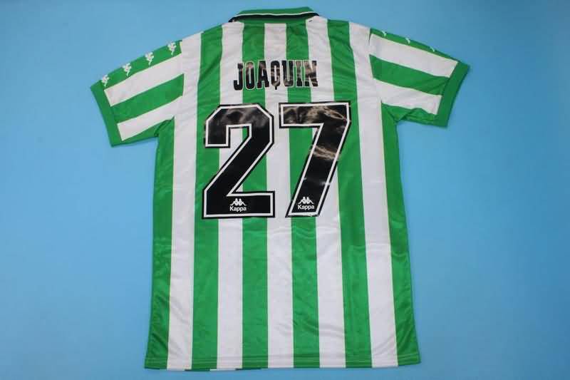 AAA(Thailand) Real Betis 1999/00 Home Retro Soccer Jersey