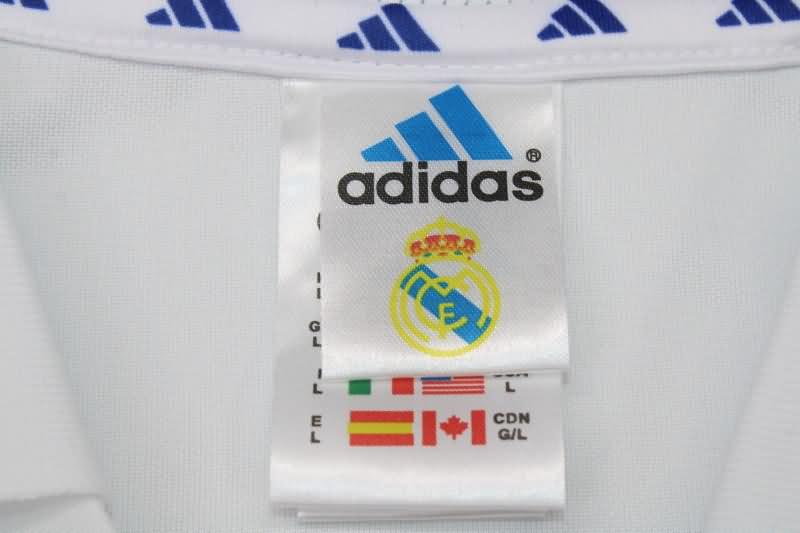 AAA(Thailand) Real Madrid 2001/02 Home Retro Laliga Soccer Jersey