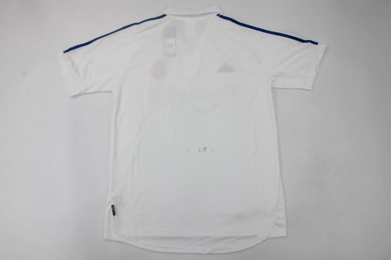 AAA(Thailand) Real Madrid 2001/02 Home Retro Laliga Soccer Jersey