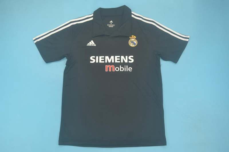 AAA(Thailand) Real Madrid 2002/03 Away Retro Soccer Jersey