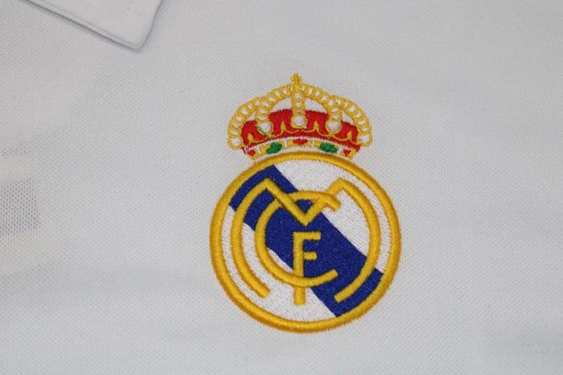 AAA(Thailand) Real Madrid 2002/03 Cup Home Retro Soccer Jersey