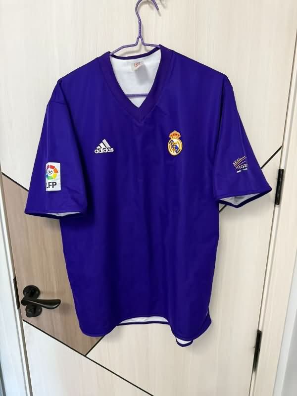 AAA(Thailand) Real Madrid 2002/03 Third Retro Soccer Jersey