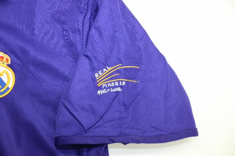 AAA(Thailand) Real Madrid 2002/03 Third Retro Soccer Jersey