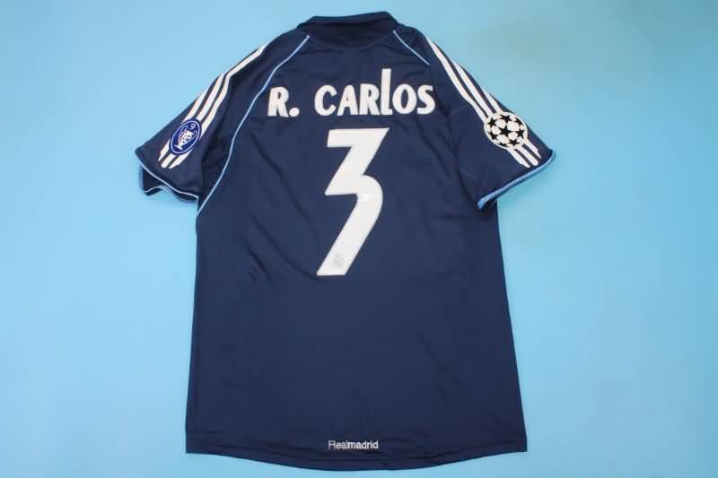 AAA(Thailand) Real Madrid 2005/06 Away Retro Soccer Jersey