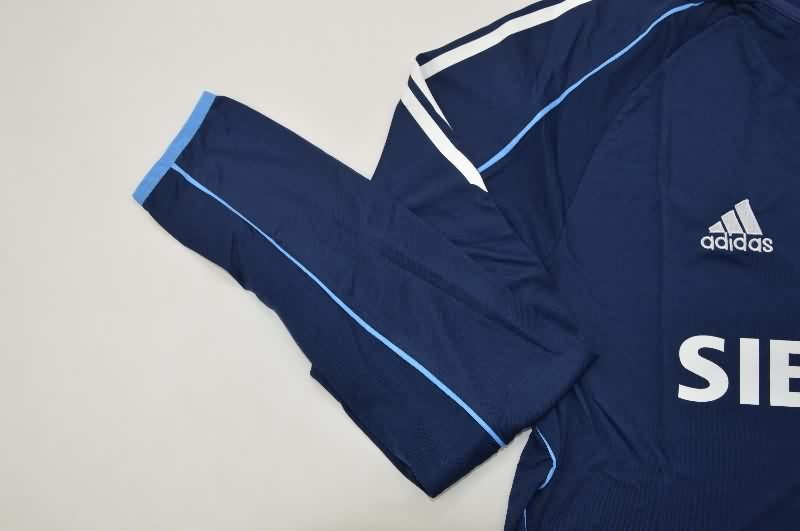 AAA(Thailand) Real Madrid 2005/06 Away Long Sleeve Retro Soccer Jersey